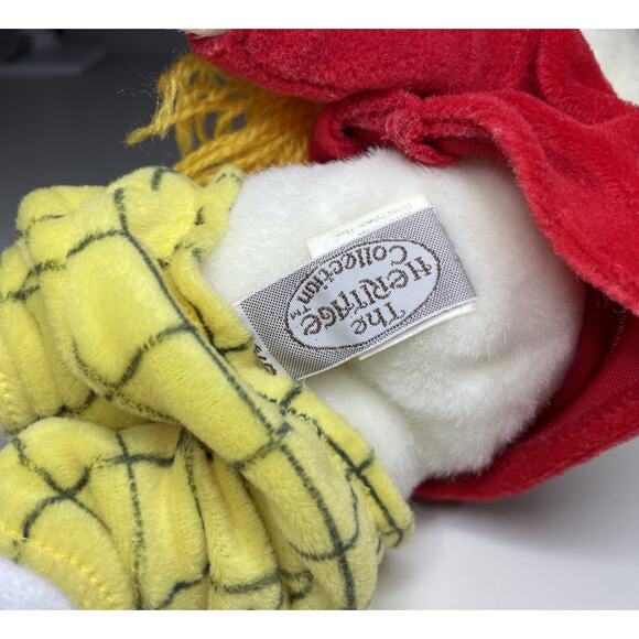 Vintage Rupert the Bear Plush Ganz Bros Heritage Collection 11” White Teddy READ - Picture 11 of 13